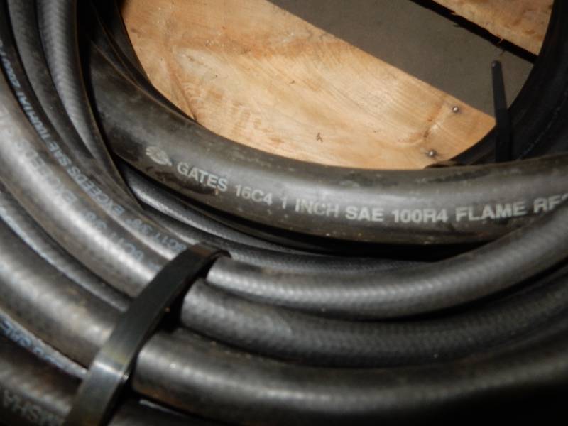lot 149 image: Lot of Hydraulic Hose and Return Line Tubing