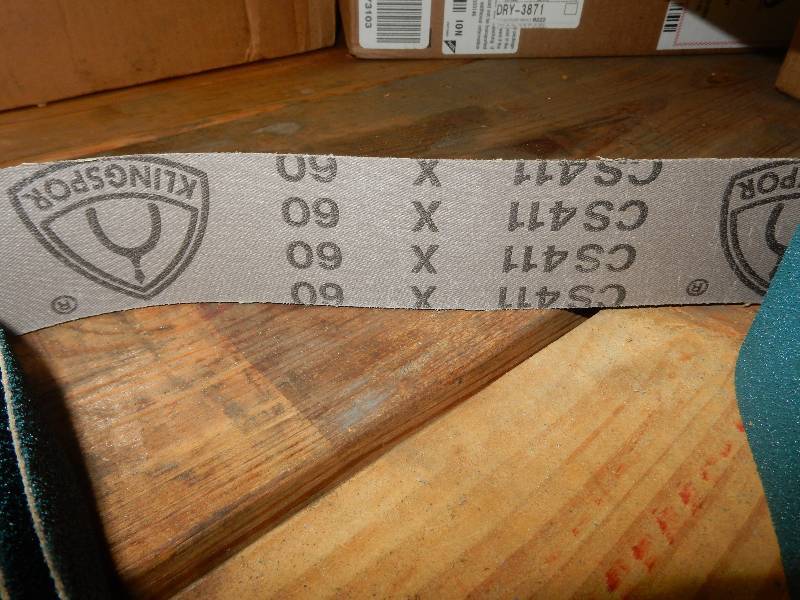 lot 151 image: 22, 2in x 48 in 60 Grit Sanding Belts