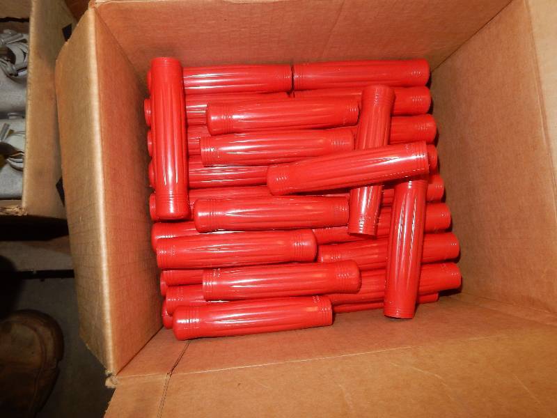 lot 159 image: Box of Handle Bar Grips, 34 in Handle