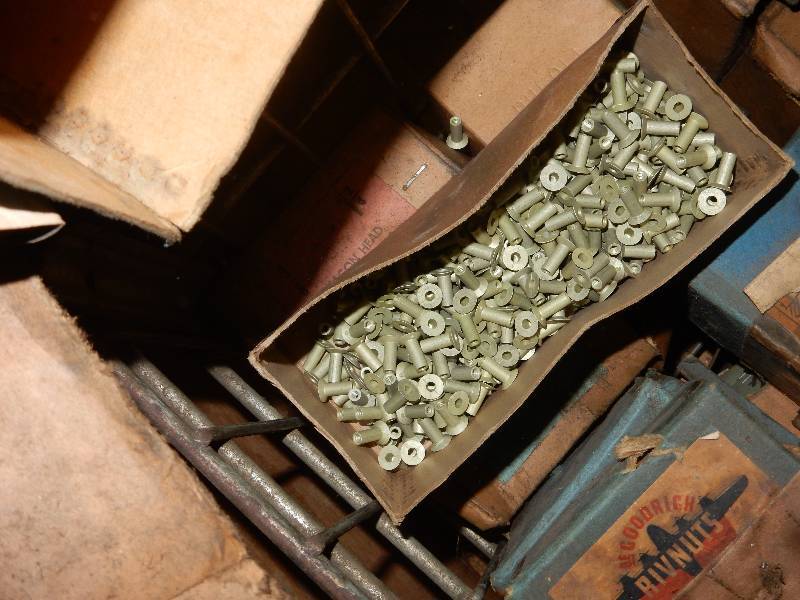 Box of Misc. Rivets and other fasteners