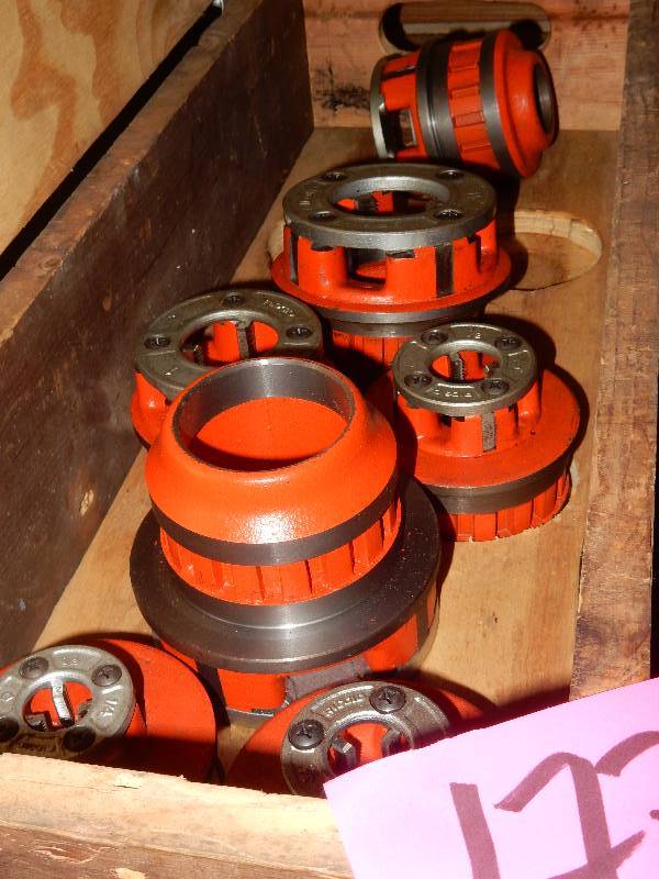 lot 177 image: Ridgid ThreadingDies