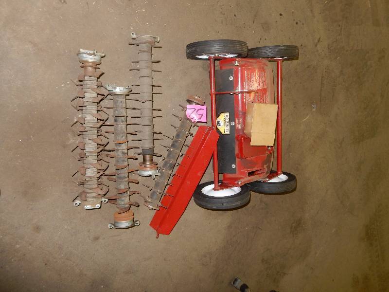 lot 52 image: Prototype Parts for aereator machine