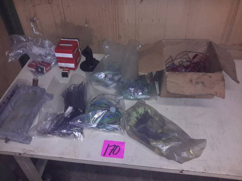 lot 170 image: Misc. Wiring and Bridgestone Engine Accessory Parts