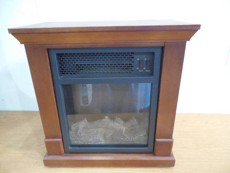 lot 64 image: McLeland Design Callen Petite Fireplace  Cherry