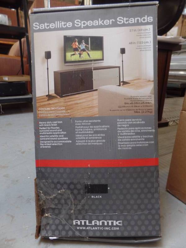 lot 938 image: SPEAKER STANDS