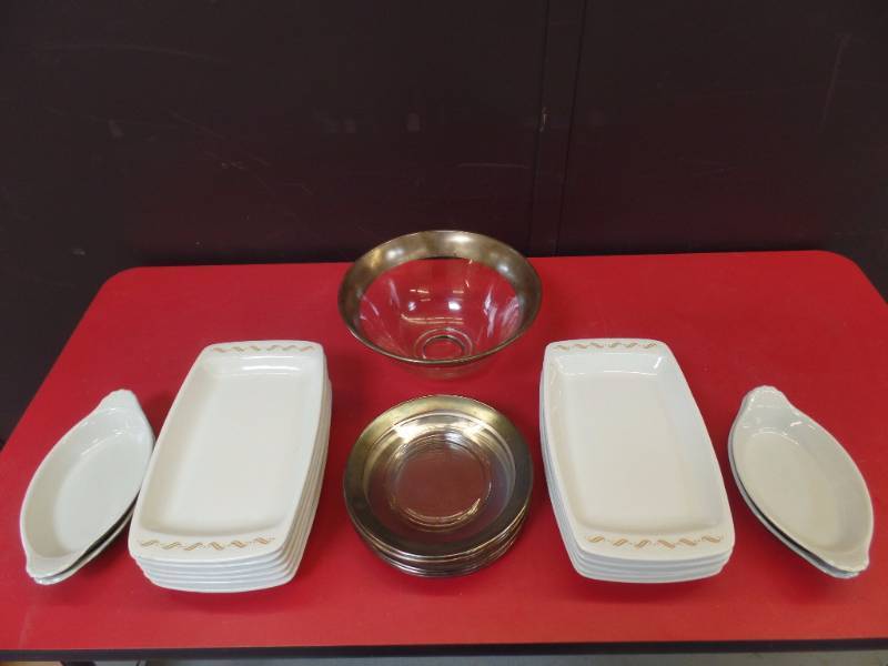 lot 966 image: HALL DISHES AND MORE