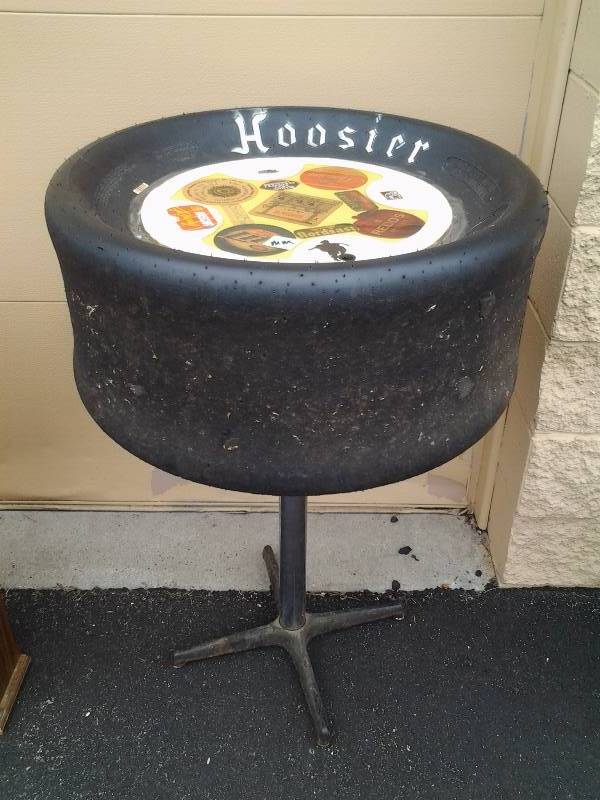 lot 33 image: Hoosier Custom Tire Table