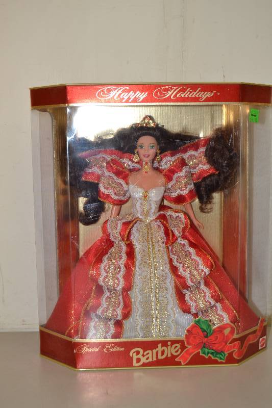 lot 17 image: Happy Holiday Barbie