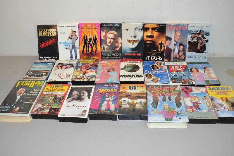 lot 46 image: VHS Tapes