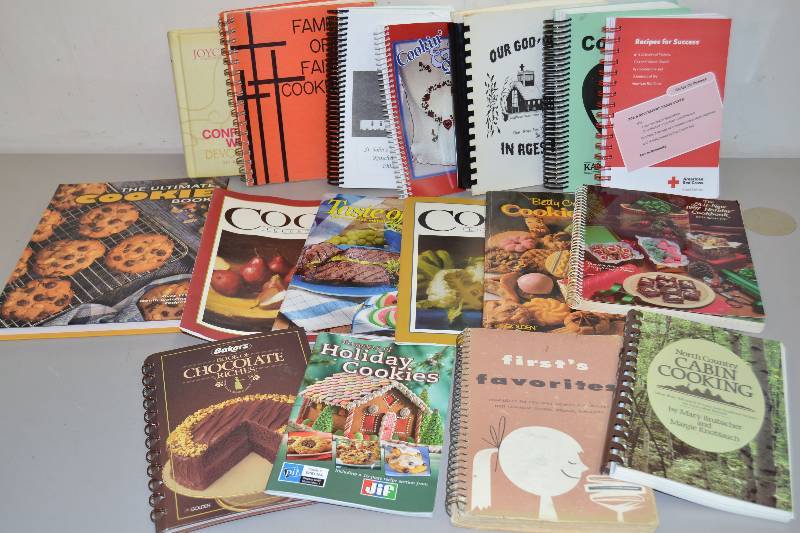lot 101 image: Cookbooks