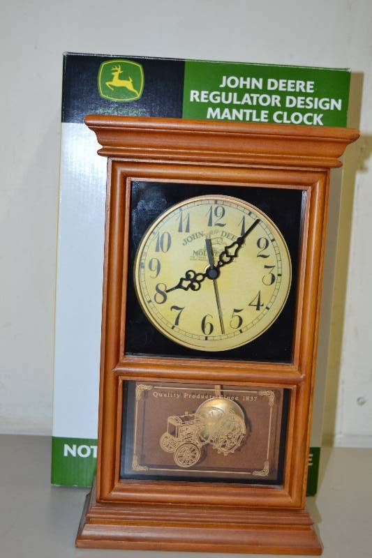 lot 127 image: John Deere Mantle Clock
