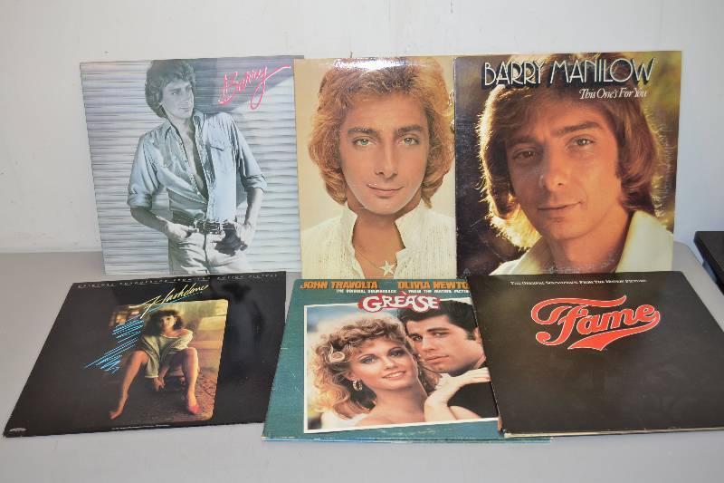 lot 129 image: Soundtrack and Barry Manilow Records