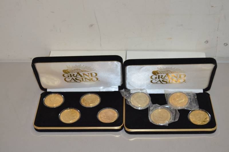 lot 141 image: Grand Casino Collector Coins