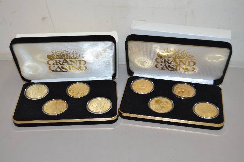 lot 142 image: Grand Casino Collector Coins