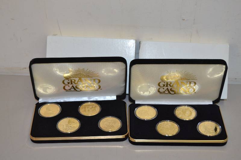 lot 143 image: Grand Casino Collector Coins