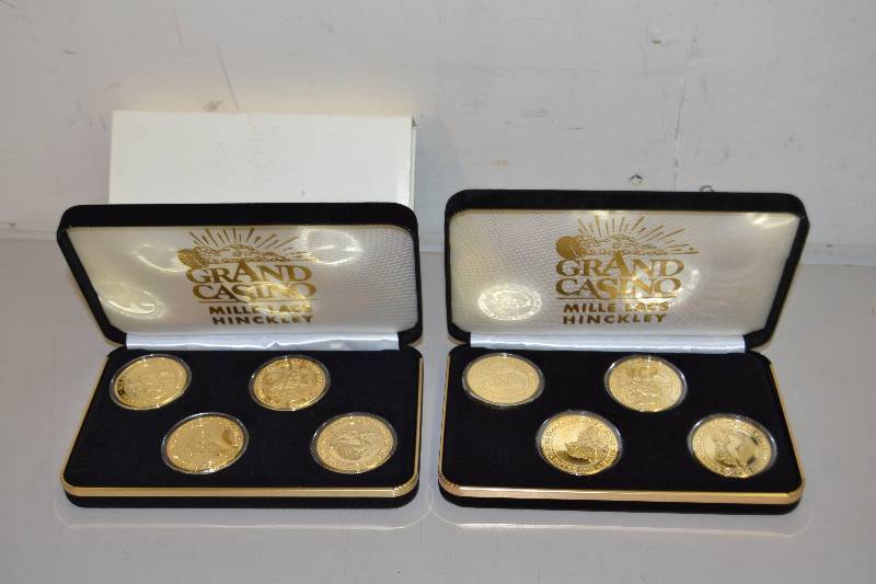 lot 144 image: Grand Casino Collector Coins