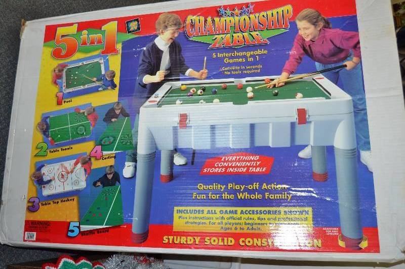 lot 174 image: 5-1 Championship Table