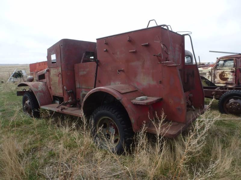1940? International Fire Truck 4WD | NCS Antique Auto Liquidation South