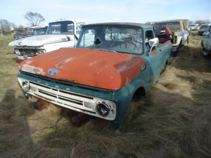 lot 225 image: 1960S Ford F100 Short Box Unibody