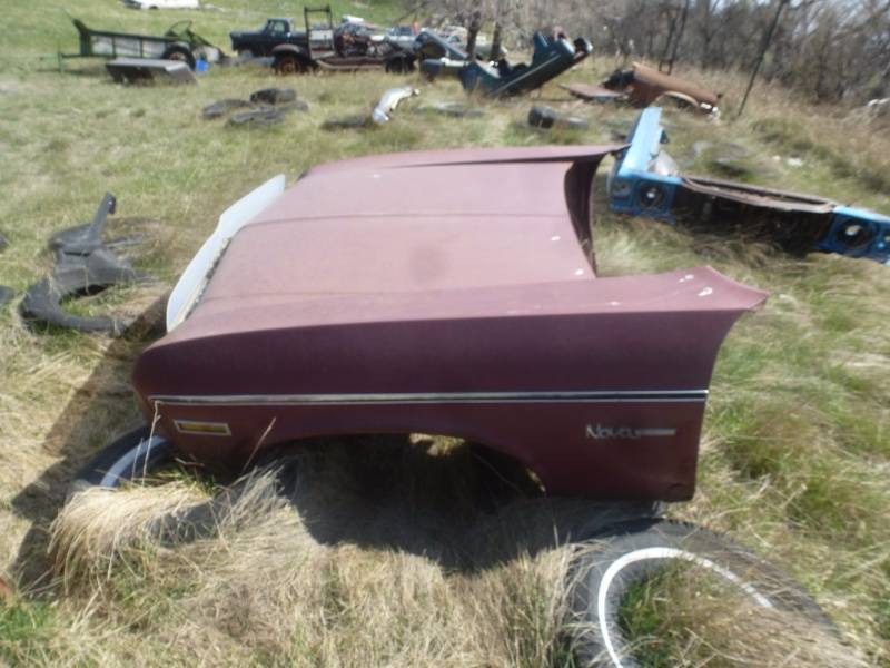 lot 15 image: 1970s Nova Front Clip