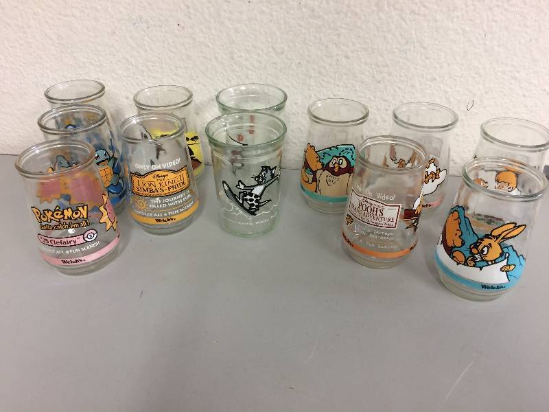 lot 5 image: Assorted Welchs Collectible Glasses