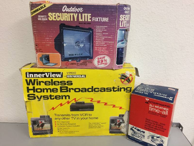 lot 34 image: Broadcasting System, Security Lite and Time-All