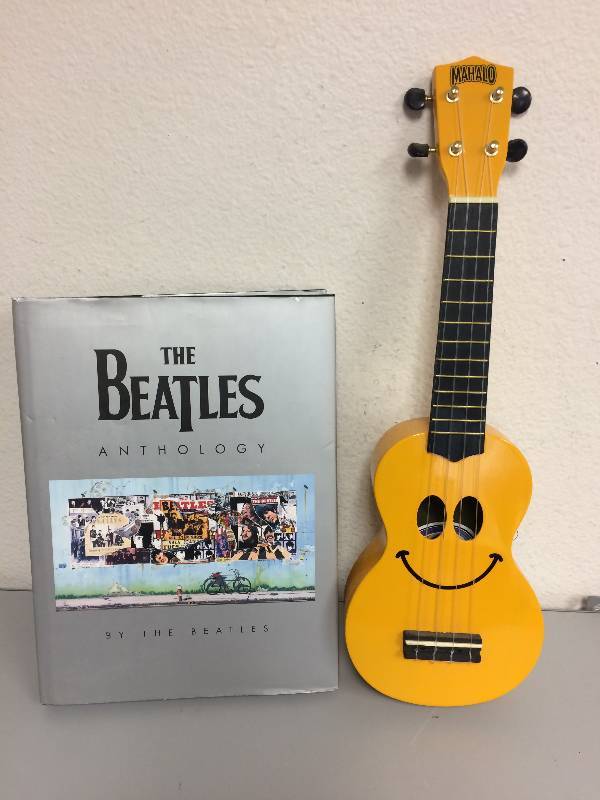 lot 43 image: Beatles Anthology wMahalo Ukulele