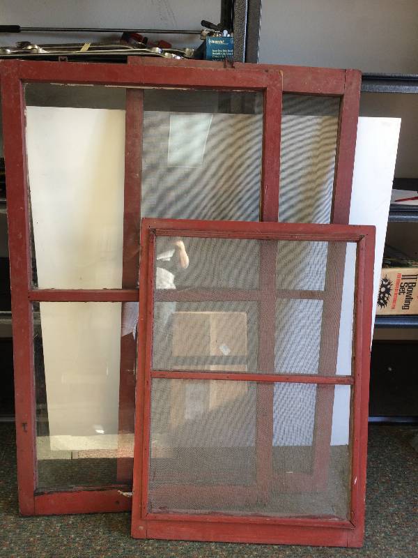 lot 60 image: Old Window and Screens
