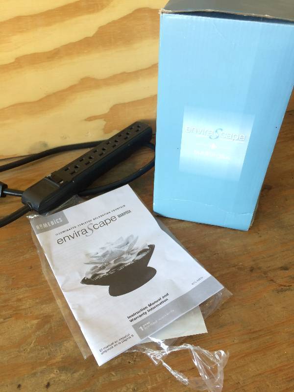 lot 68 image: HoMedics EnviraScape Fountain and Surge Protector