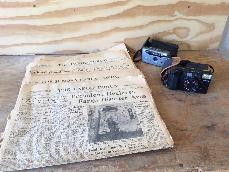 lot 85 image: Old Inform Papers and Cameras