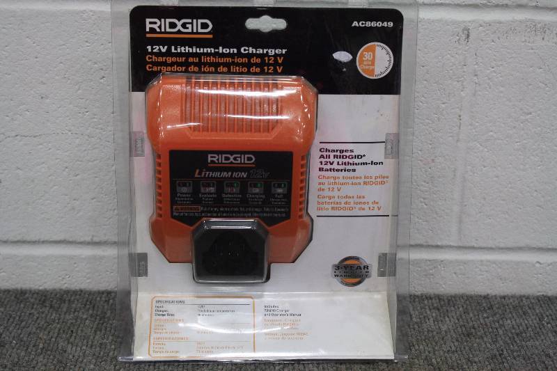 lot 50 image: Rigid 12V Charger - Brand New
