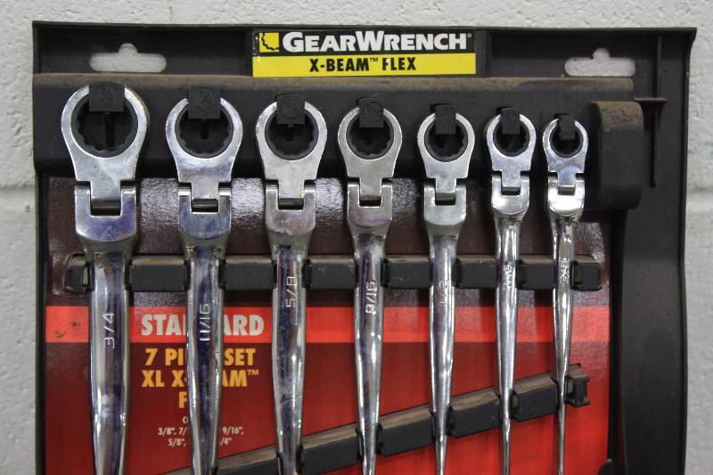lot 88A image: Gear Wrench 7pc Standard Wrench Set