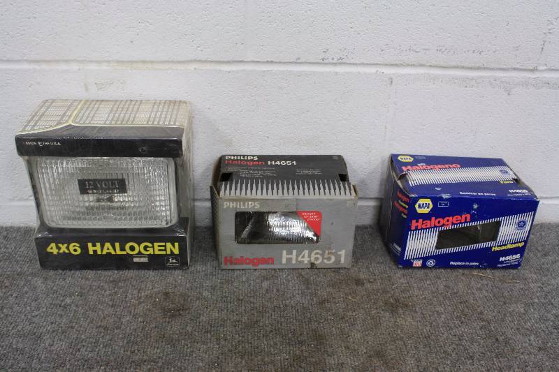 lot 98 image: Halogen Lamps (3 Qty)