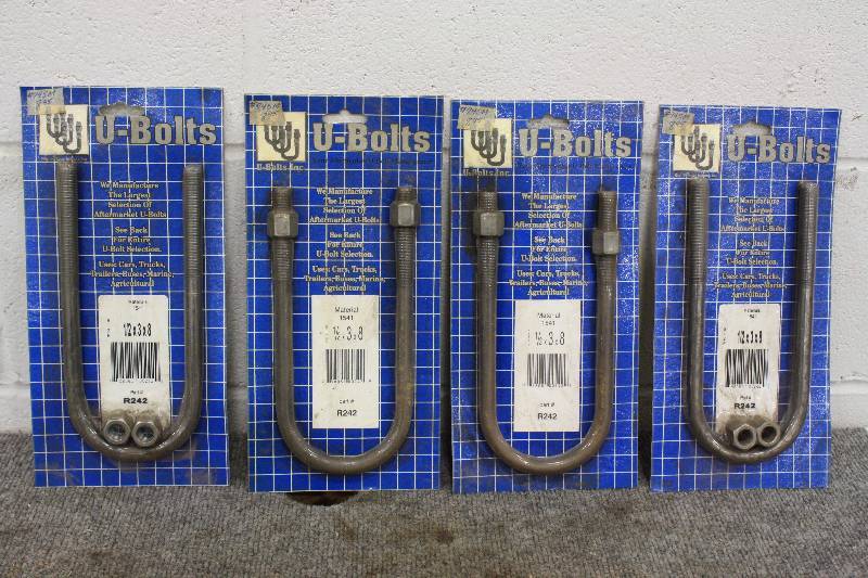 lot 122 image: U-Bolts  New
