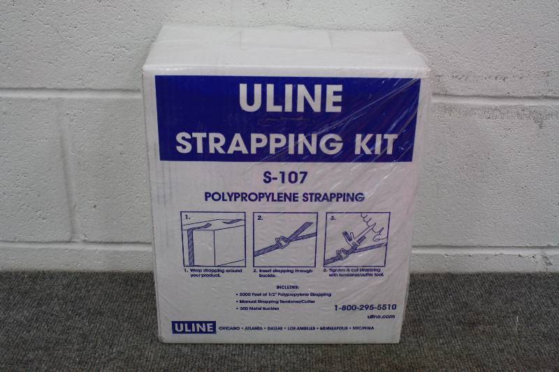 lot 108 image: Uline Poly Strapping Lot - New