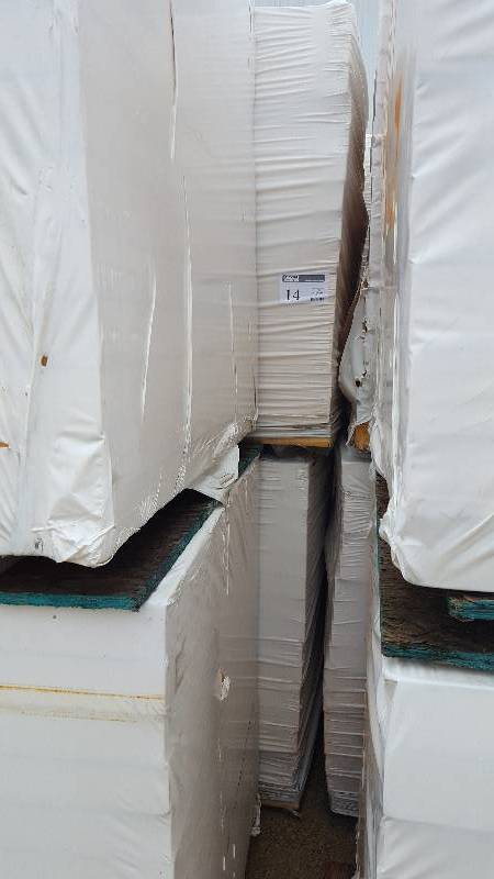 lot 14 image: Lot of (2) Stacks of Firestone Enverge CI Foil Exterior Wall Insulation