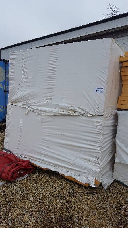 lot 17 image: Lot of (2) Stacks of Firestone Enverge CI Foil Exterior Wall Insulation