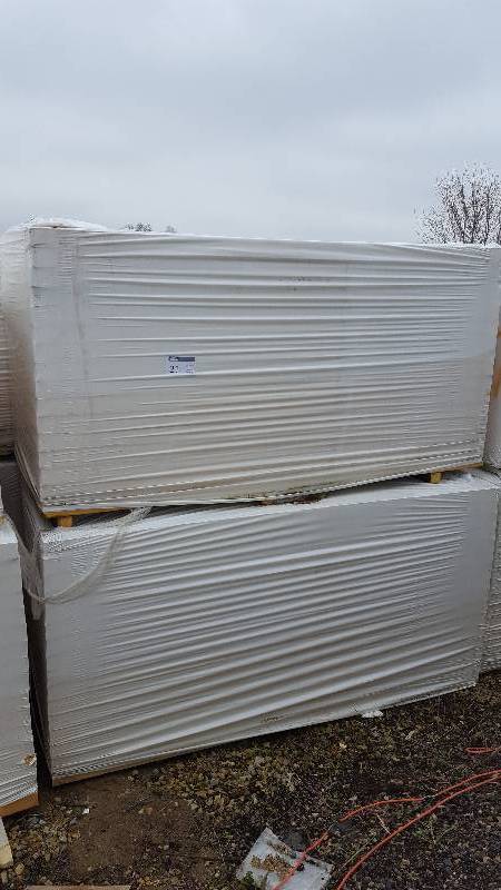 lot 21 image: Lot of (2) Stacks of Firestone Enverge CI Foil Exterior Wall Insulation