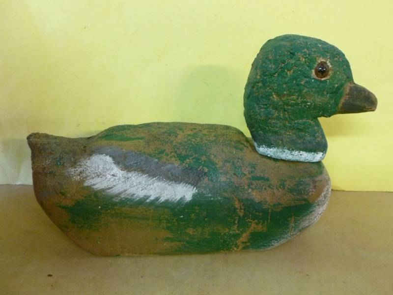 Wooden Duck Decoration