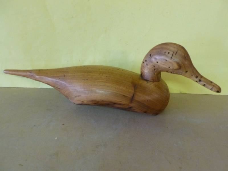 Wooden Duck Decoration