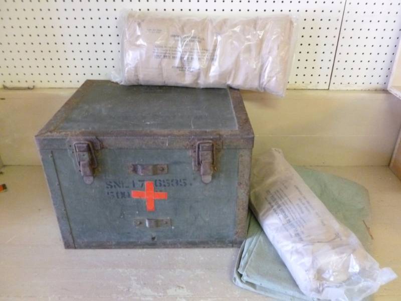 Vintage Military Medical Trunk
