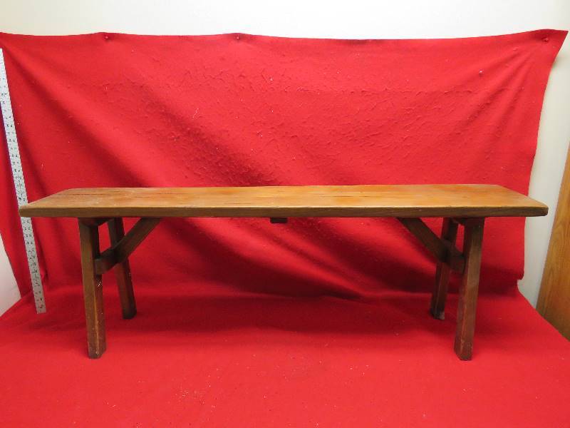 Wood Bench