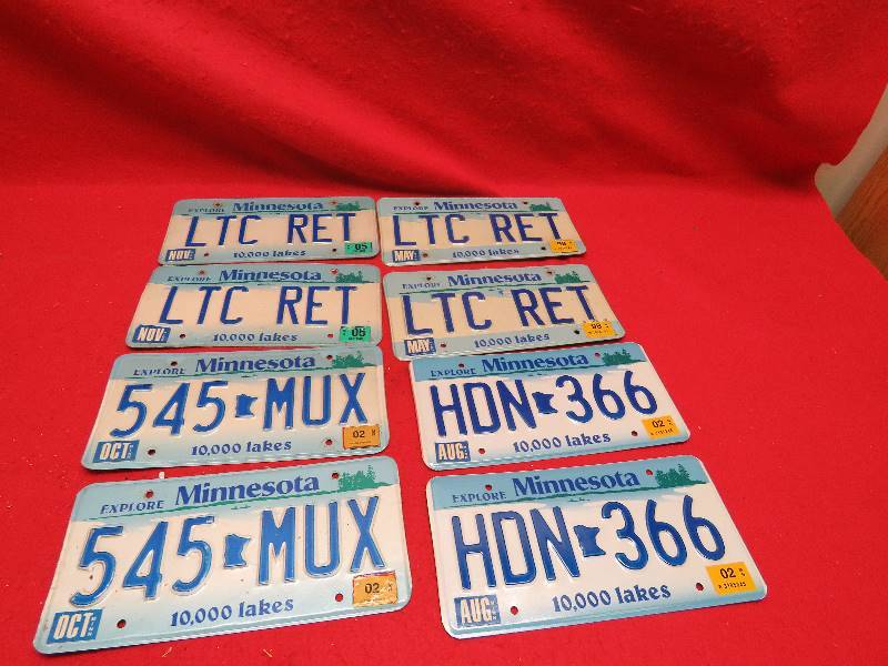 Collectible License Plates