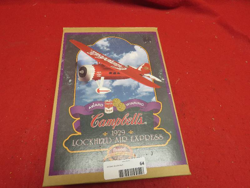 Collectible Campbells Plane