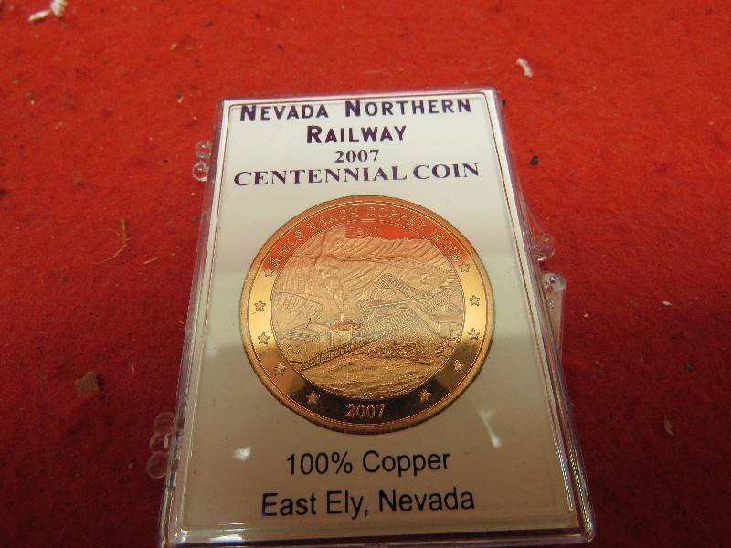 Nevada Northern Railway Collectible Coin