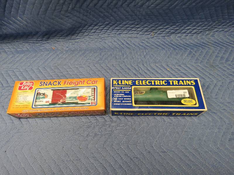 Vintage Train Freight Cars