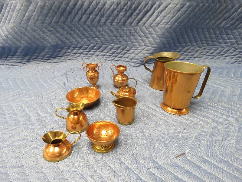 Vintage Copper Kitchen Lot