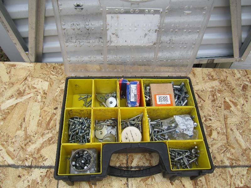 Stanley organizer with assorted har...