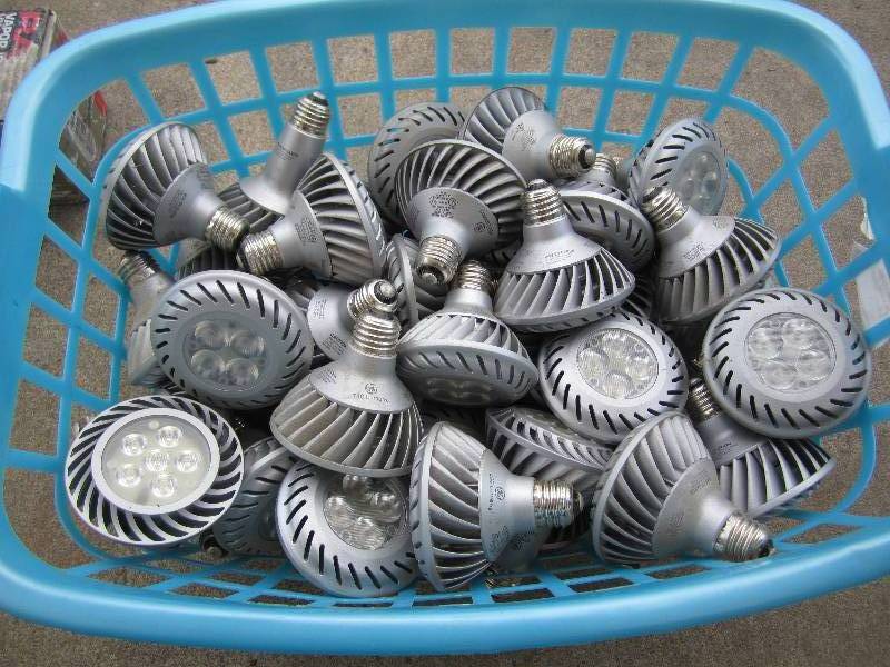 Basket of assorted short stem LED l...