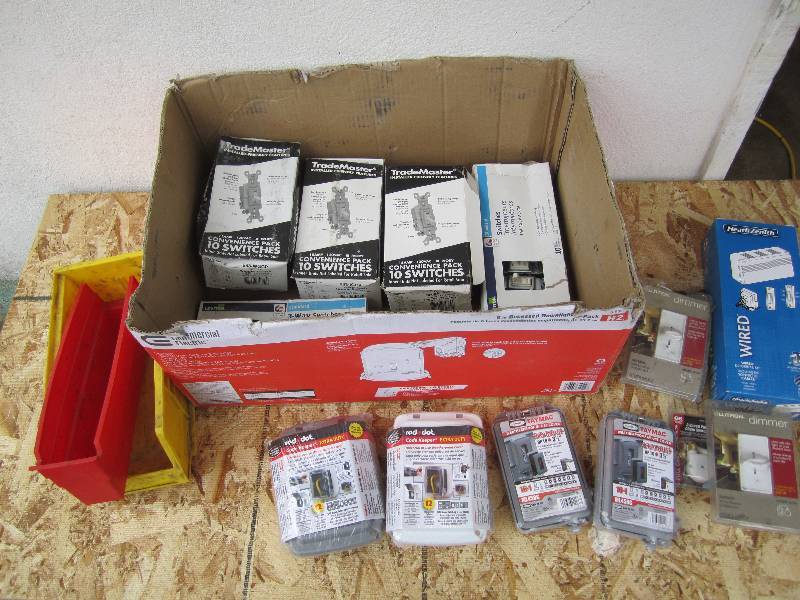 Lot of switches and boxes...